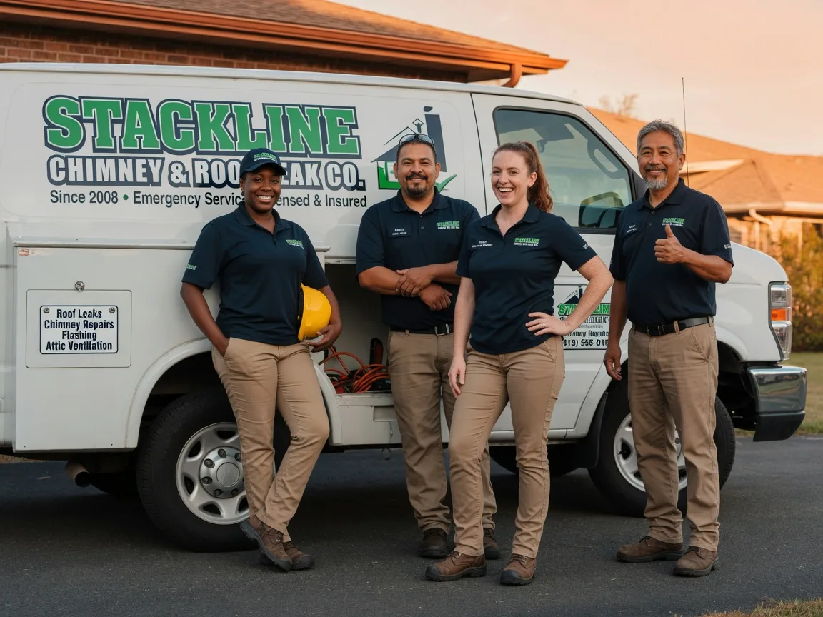 Chimney flashing repair company in Loomis, CA